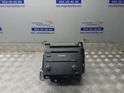 Pièce détachée automobile d'occasion système audio / radiocd pour toyota lexus ct 200h références oem iam 8614076170  