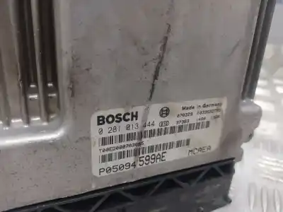 Peça sobressalente para automóvel em segunda mão centralina de motor uce por jeep compass limited referências oem iam 0281013444  