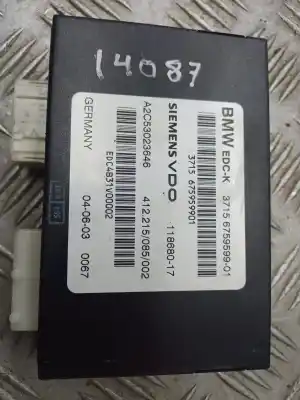 Pezzo di ricambio per auto di seconda mano modulo elettronico per bmw serie 7 (e65/e66) 740d riferimenti oem iam 37156759599