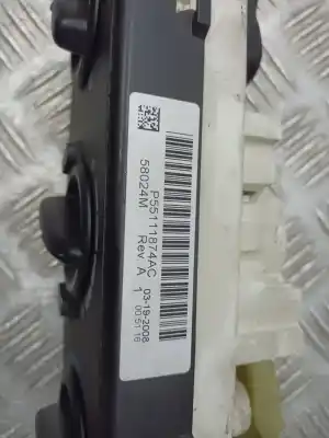 Peça sobressalente para automóvel em segunda mão comando de sofagem (chauffage / ar condicionado)  por jeep compass limited referências oem iam p55111874ac  