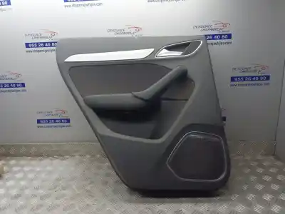 Second-hand car spare part left rear door trim for audi q3 (8ug) attraction oem iam references 8u0867806