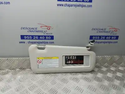 Second-hand car spare part Right Sunshade for MAZDA 3 LIM. (BL) Sportive OEM IAM references   