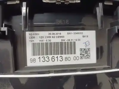 Peça sobressalente para automóvel em segunda mão quadrante por citroen c3 feel referências oem iam 981336138000  