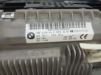 Second-hand car spare part multifunction display for bmw serie 7 (e65/e66) 745i oem iam references 65826923811  