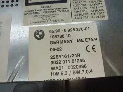 Second-hand car spare part gps navigation system for bmw serie 7 (e65/e66) 745i oem iam references 65906925  