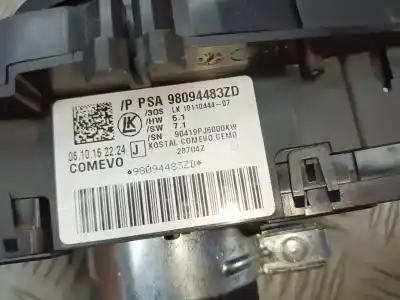 Second-hand car spare part indicator switch for citroen c3 feel oem iam references 98094483zd  