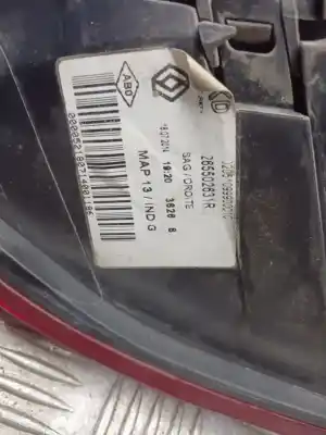 Автозапчастина б/у правий ліхтар для renault clio iv authentique посилання на oem iam 265502631r  