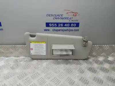 Second-hand car spare part right sunshade for opel meriva b cosmo oem iam references 