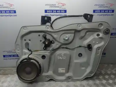 Автозапчастина б/у регулятор переднього правого скла для volkswagen caddy ka/kb (2k) furg. посилання на oem iam 1t0837756  