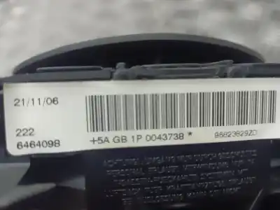 Peça sobressalente para automóvel em segunda mão airbag dianteiro esquerdo por citroen c4 coupe collection referências oem iam 96823829zd  