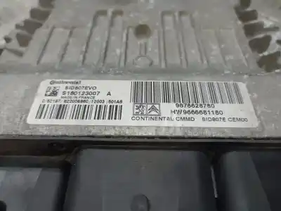 Second-hand car spare part ecu engine control for citroen c4 picasso exclusive oem iam references 9678628780  