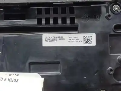 Second-hand car spare part climate control for citroen c4 lim. seduction oem iam references 9666027477  