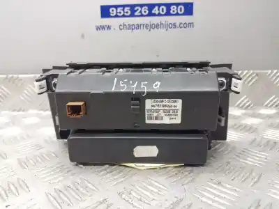 Second-hand car spare part multifunction display for citroen c4 lim. seduction oem iam references 9676198280  
