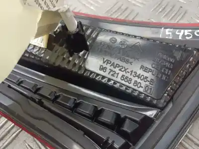 Second-hand car spare part interior left tailgate light for citroen c4 lim. seduction oem iam references 9672155880  