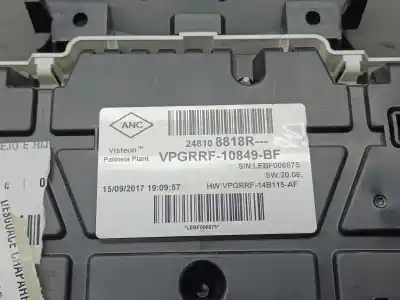Автозапчастина б/у панель інструментів для renault clio iv authentique посилання на oem iam 248108818r  
