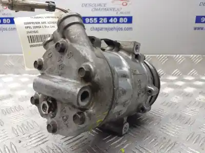 Pezzo di ricambio per auto di seconda mano compressore aria condizionata per opel corsa c blue line riferimenti oem iam 24421642  