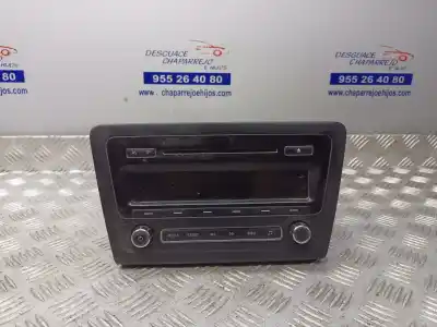 Second-hand car spare part AUDIO SYSTEM / RADIO CD for SKODA RAPID  OEM IAM references 5J0035161E  