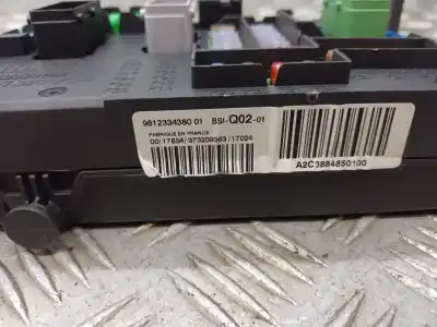 Second-hand car spare part fuse box unit for citroen c4 lim. collection oem iam references 9812334380  