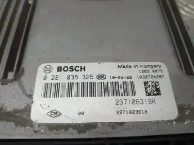 Автозапчасти б/у блок управления двигателем за renault clio iv authentique ссылки oem iam 237106319r  