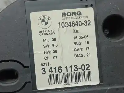 Peça sobressalente para automóvel em segunda mão quadrante por bmw x3 (e83) 2.0d referências oem iam 341611302  