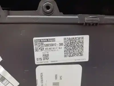 Автозапчасти б/у обивка левой передней двери за cupra formentor (km7) 1.5 base ссылки oem iam 5fa867131  