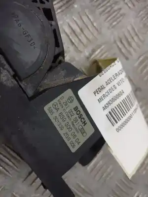 Second-hand car spare part accelerator pedal for mercedes-benz vito (w639) basic, combi 2.1 cdi cat oem iam references a6393000604  