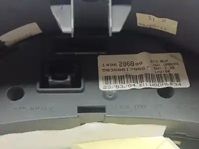 Second-hand car spare part multifunction display for peugeot 807 st pack oem iam references 1496286080  