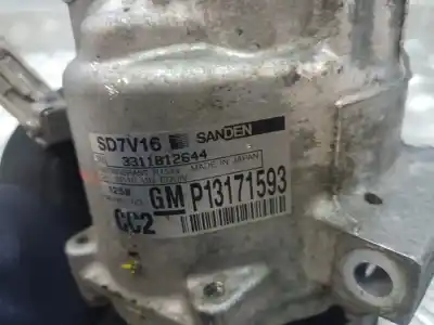 Second-hand car spare part air conditioning compressor for saab 9-3 cabrio linear oem iam references p13171593  