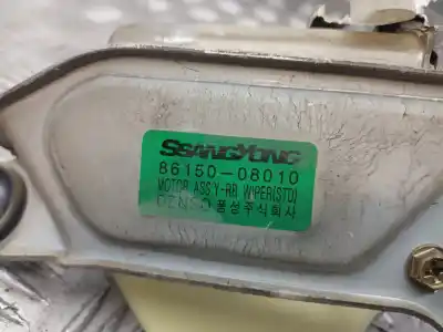 Second-hand car spare part rear windshield wiper motor for ssangyong rexton 2.9 turbodiesel cat oem iam references 8615008010  