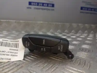 Peça sobressalente para automóvel em segunda mão comandos do volante por chevrolet captiva 2.0 vcdi lt referências oem iam 96866026