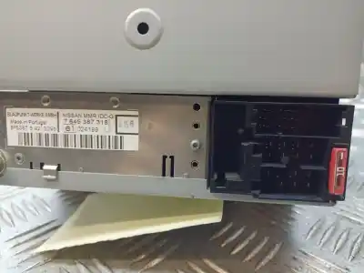 Second-hand car spare part audio system / radio cd for nissan note (e11e) acenta oem iam references 7645387318  