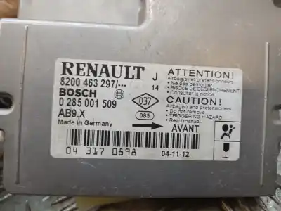 Автозапчастина б/у блок управління подушками безпеки для renault modus pack authentique посилання на oem iam 8200463297  