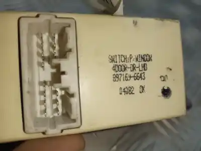 Second-hand car spare part left front power window switch for opel frontera b basis oem iam references 897169664  