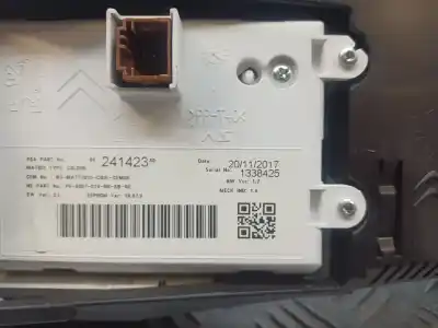 Peça sobressalente para automóvel em segunda mão quadrante por citroen ds5 design referências oem iam 982553218000  