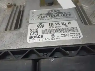 Tweedehands auto-onderdeel ecu motorcontroller voor volkswagen passat berlina (3c2) advance oem iam-referenties 0281012085  