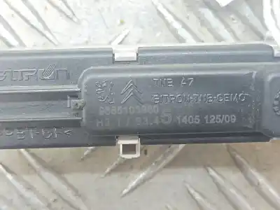 Second-hand car spare part multifunction display for peugeot 207 confort oem iam references 9665103980  