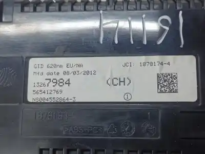 Автозапчасти б/у многофункциональный дисплей за opel astra j lim. cosmo ссылки oem iam 13267984  
