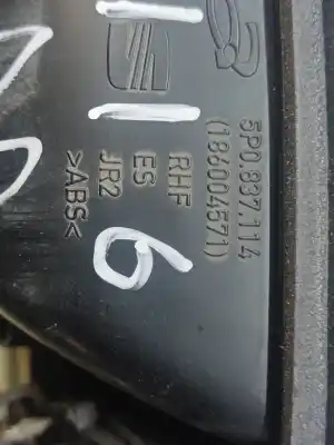 Second-hand car spare part interior right front handle for seat leon (1p1) reference oem iam references 5p0837114  