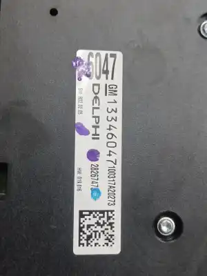 Peça sobressalente para automóvel em segunda mão sistema de áudio / rádio cd por opel meriva b design edition referências oem iam 13346047  