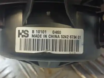 Peça sobressalente para automóvel em segunda mão ventilador de aquecimento por opel meriva b design edition referências oem iam 5242673401  