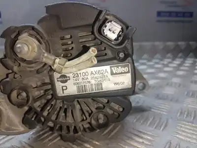 Second-hand car spare part alternator for nissan note (e11e) acenta oem iam references 23100ax62a  