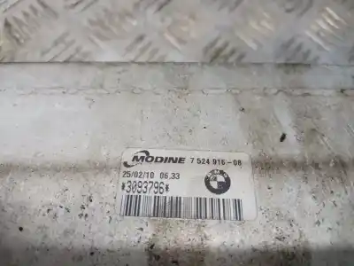 Second-hand car spare part intercooler for bmw x1 (e84) sdrive 18d oem iam references 752491608  