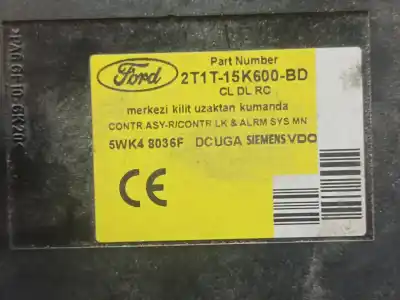 Автозапчасти б/у электронный модуль за ford transit connect (tc7) 1.8 tdci cat ссылки oem iam 2t1t15k600b  