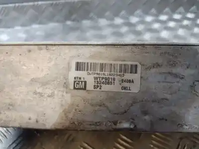 Peça sobressalente para automóvel em segunda mão intercooler por opel zafira b cosmo referências oem iam 13240831  