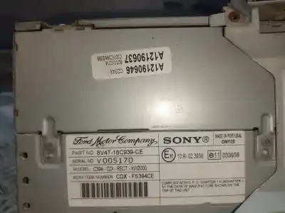 Second-hand car spare part audio system / radio cd for ford kuga (cbv) titanium oem iam references 8v4t18c939  