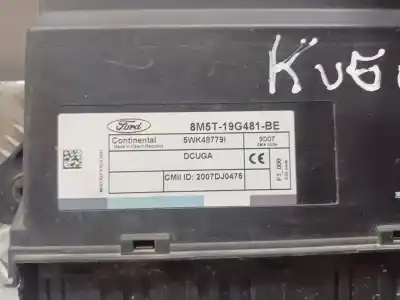 Second-hand car spare part electronic module for ford kuga (cbv) titanium oem iam references 8m5t19g481be  