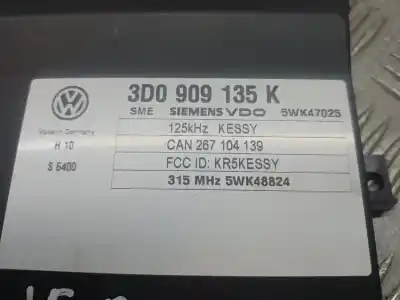 Автозапчасти б/у электронный модуль за porsche cayenne (typ 9pa) s ссылки oem iam 3d0909135  3d0909135k