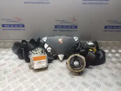 Автозапчасти б/у комплект подушки безопасности за porsche cayenne (typ 9pa) s ссылки oem iam 3d0909601d  