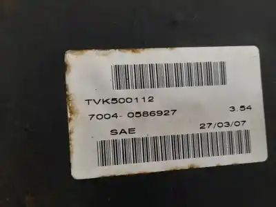 Автозапчастина б/у задній диференціал для land rover range rover (lm) 3.6 td v8 посилання на oem iam lr029571  