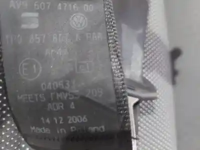 Pezzo di ricambio per auto di seconda mano sedili posteriori per seat leon (1p1) leon (1p1) (2005 - 2012) riferimenti oem iam 1p0857807  